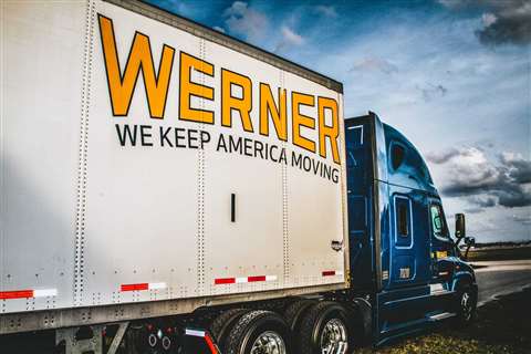 Werner Enterprises truck