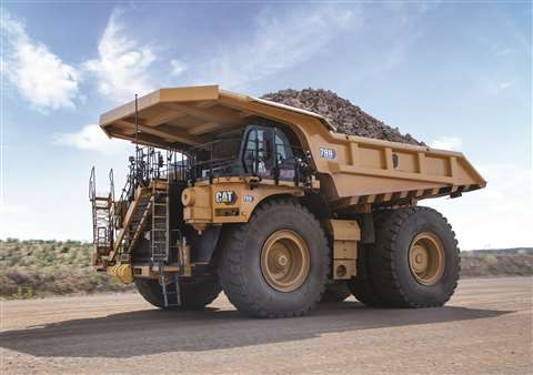 Caterpillar 789 mining truck