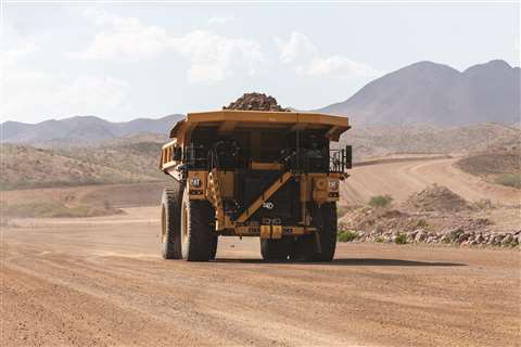 Caterpillar 789 mining truck