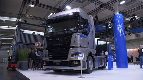 Quantron QHM FCEV 44-1000 fuel cell electric truck