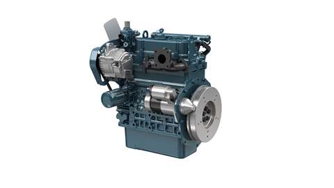 One of two engines that will be laucnhed at Bauma