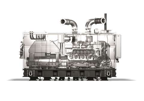 Rolls-Royce mtu generator set