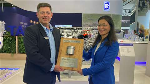 Rolls-Royce 5555th mtu engine to Bell