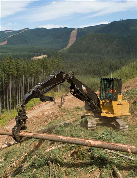 Caterpillar 548 forest machine