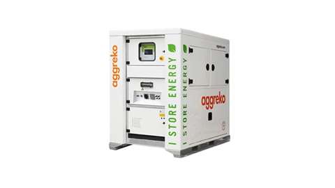Aggreko battery storage unit