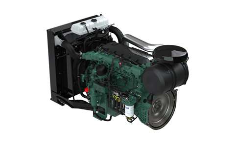 Volvo Penta D8 industrial genset engine