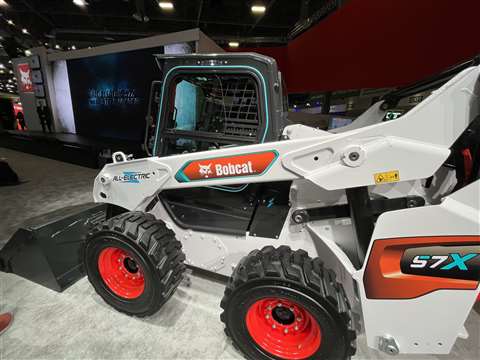 Bobcat S7X electric skid-steer loader