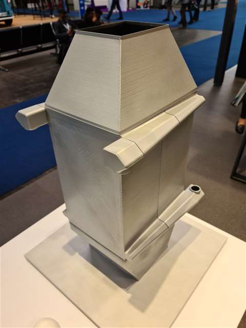 Model of ammonia cracker from Fraunhofer IMM