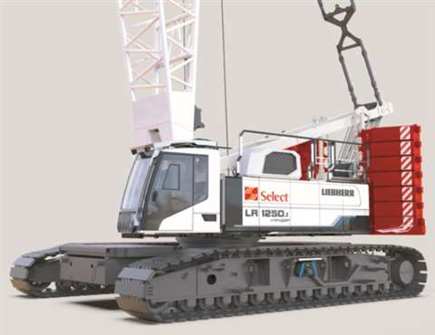 Select Plant Hire invests in new Liebherr electric crawler